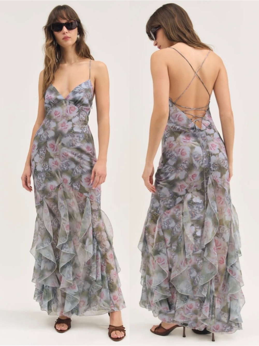 For Love & Lemons Elea Maxi Dress